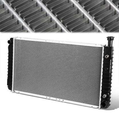 RADIADOR RADIATOR - OEM - 97-99 CHEVY CARGO VAN / 96-02 CHEVY EXPRESS 1500 2500 / 97-02 CHEVY EXPRESS 3500 / 01-02 CHEVY G30 / 96-02 GMC SAVANA 1500 2500 / 97-02 GMC SAVANA 3500 - 4.3 5.0 5.7 - FITS AUTOMATIC TRANSMISSION MODELS - FOR MODELS WITHOUT