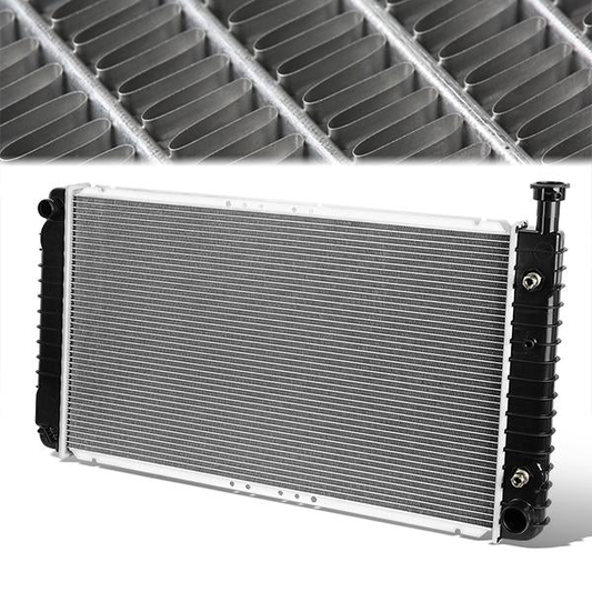 RADIADOR RADIATOR - OEM - 97-99 CHEVY CARGO VAN / 96-02 CHEVY EXPRESS 1500 2500 / 97-02 CHEVY EXPRESS 3500 / 01-02 CHEVY G30 / 96-02 GMC SAVANA 1500 2500 / 97-02 GMC SAVANA 3500 - 4.3 5.0 5.7 - FITS AUTOMATIC TRANSMISSION MODELS - FOR MODELS WITHOUT