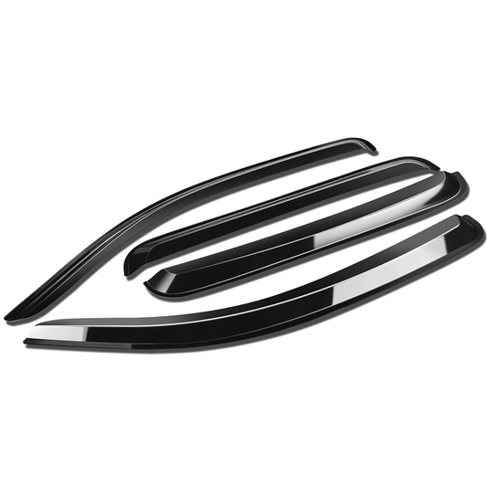 PROTECTOR DE VENTANA WINDOW VISORS - 05-23 TOYOTA TACOMA DOUBLE CAB - 4PCS - SMOKE