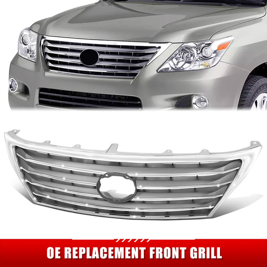 PARRILLA GRILLE - LX LX570 '08-'12/ GRILLE ASS'Y/ CHROME/GRAY/ (W/O AROUND VIEW MONITOR)//PARTS.NO,LX1200138//OEM NO,5310160903