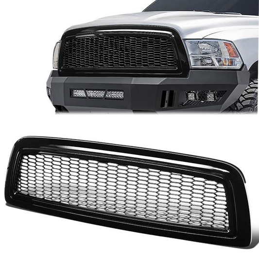 PARRILLA GRILLE - 09-10 DODGE RAM 1500 / 11-12 DODGE RAM 2500, 3500 - HONEYCOMB MESH - BLACK