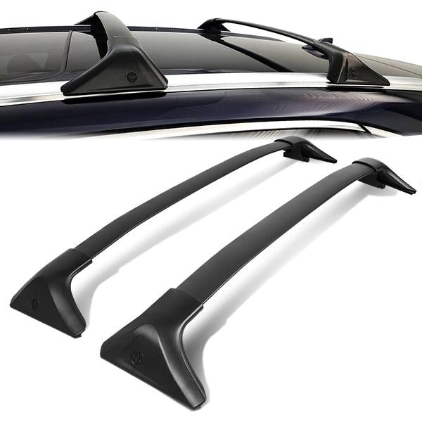PORTAEQUIPAJE ROOF RACK CROSS BARS - 16-19 LEXUS LX570 - BOLTS ONTO OEM ROOF RAILS ONLY - BLACK