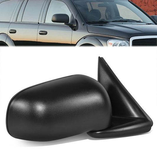 RETROVISOR MIRROR - OE STYLE - DODGE DAKOTA 05-11 - MITSUBISHI RAIDER 06-09 - RAM DAKOTA 11 - WITH POWER WITH HEATED GLASS - PASSENGER SIDE - PAINT TO MATCH - BLACK
