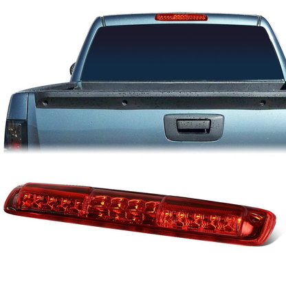 LUZ DE FRENO 99-06 CHEVY SILVERADO 1500, 2500, 3500, HD MODELS, GMC SIERRA 1500, 2500, 3500, HD MODELS / 2007 SILVERADO 1500, 2500, 3500, HD MODELS CLASSIC, SIERRA 1500, 2500, 3500 , HD MODELS CLASSIC - LED - RED