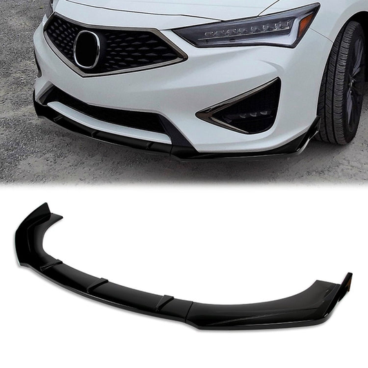 LIP FRONTAL UNIVERSAL - 68" X 5" - REQUIRES DRILLING BUMPER FOR INSTALLATION - 3PC - PAINTED GLOSS BLACK