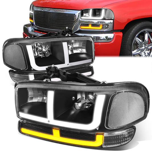 FAROS 99-06 GMC SIERRA 1500 / 01-06 GMC SIERRA 1500 HD / 2007 GMC SIERRA 1500 & 1500 HD CLASSIC / 99-04 GMC SIERRA 2500 / 01-06 GMC SIERRA 2500 HD / 2007 GMC SIERRA 2500 HD CLASSIC / 01-06 GMC SIERRA 3500 / 2007 GMC SIERRA 3500 CLASSIC / 99-06 GMC YUKON /