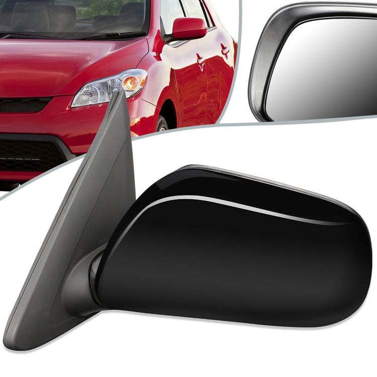 RETROVISOR MIRROR - OEM - 09-14 TOYOTA MATRIX - POWERED - TEXTURED - BLACK - LEFT