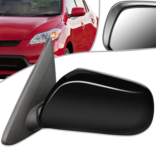 RETROVISOR MIRROR - OEM - 09-14 TOYOTA MATRIX - POWERED - TEXTURED - BLACK - LEFT