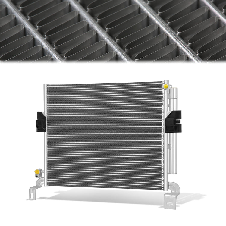 CONDENSADOR TOYOTA TACOMA 2005-2012 - ALUMINUM - SILVER