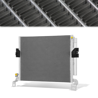 CONDENSADOR TOYOTA TACOMA 2005-2012 - ALUMINUM - SILVER