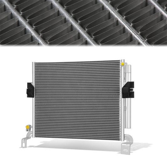 CONDENSADOR TOYOTA TACOMA 2005-2012 - ALUMINUM - SILVER