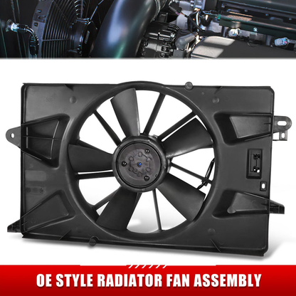 ABANICOS OE STYLE -CHRYSLER 200 2015-2017 / JEEP CHEROKEE 2014-2022 - WITH 2.0L - 2.4L, 3.2L, 3.6L ENGINES