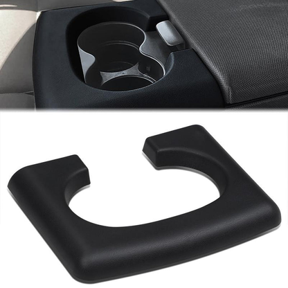 TAPA DE CONSOLA CENTER CONSOLE CUP HOLDER TRIM - 04-14 FORD F-150 - FITS MODELS WITH 40/20/40 BENCH SEATS - DARK GRAY