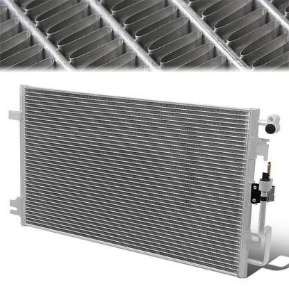 CONDENSADOR 95-05 CHEVROLET CAVALIER / 95-05 PONTIAC SUNFIRE - FITS 2.2L 2.3L 2.4L ENGINE MODELS - ALUMINIUM