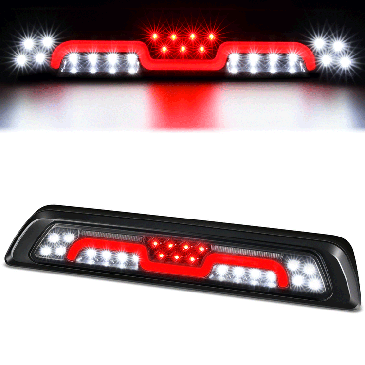LUZ DE FRENO 3RD BREAK LIGHT - 07-20 TOYOTA TUNDRA - 2-STAGE SEQUENTIAL LED - CLEAR