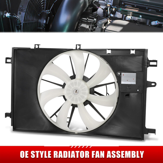 ABANICOS OE STYLE -TOYOTA C-HR 2018-2022 / TOYOTA COROLLA 2020-2022 - FITS 1.8L NA COROLLA SEDAN MODELS