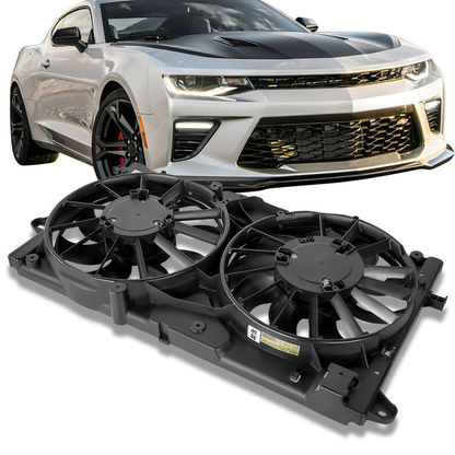 ABANICOS OE STYLE - 10-16 BUICK LACROSSE / 11-17 BUICK REGAL / 13-19 CADILLAC XTS / 14-17 CHEVROLET IMPALA / 13-14 CHEVROLET MALIBU - FITS 3.6L 2.4L ENGINES