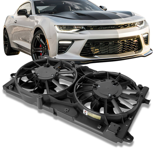 ABANICOS OE STYLE - 10-16 BUICK LACROSSE / 11-17 BUICK REGAL / 13-19 CADILLAC XTS / 14-17 CHEVROLET IMPALA / 13-14 CHEVROLET MALIBU - FITS 3.6L 2.4L ENGINES