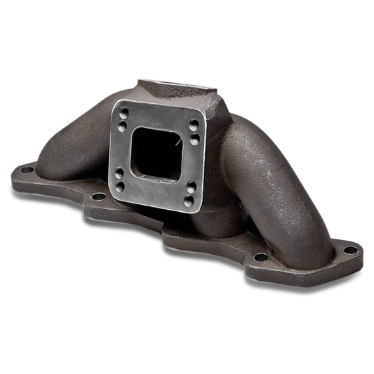 TURBO MANIFOLD TURBO MANIFOLD - CAST - 91-98 NISSAN 240SX S13 / S14 / 2001 ALTIMA KA24 - T3 FLANGE - 35 / 38MM WG - I9-5