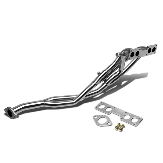 HEADERS STAINLESS STEEL - 89-94 NISSAN 240SX S13 SILVIA KA KA24E SOHC + DOWNPIPE