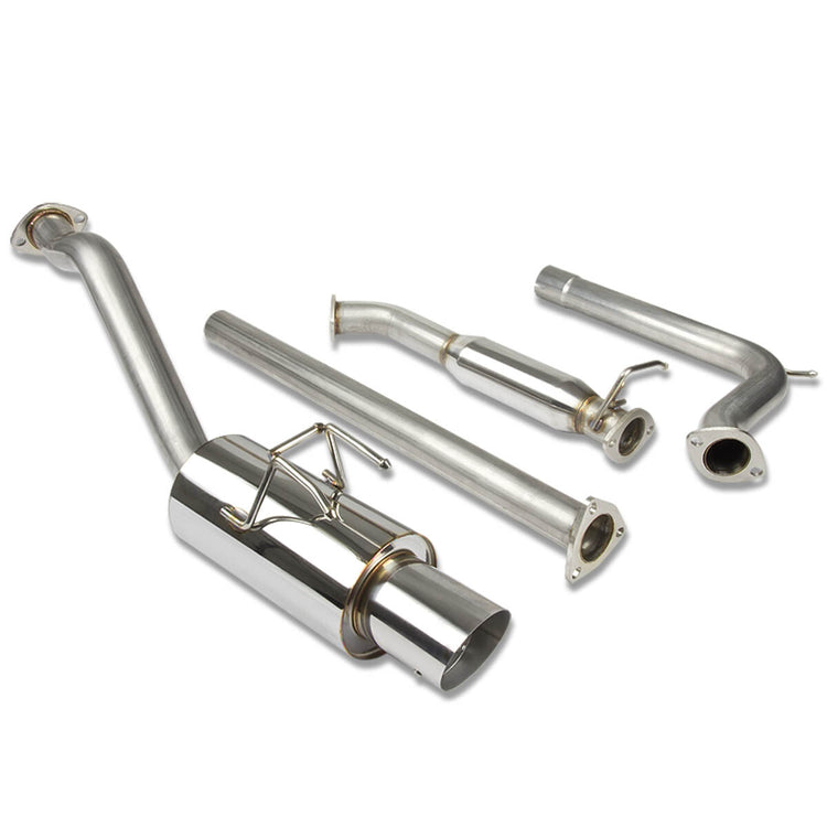 TUBERIA CATBACK CATBACK - 12-14 HONDA CIVIC SI SEDAN 4-DOOR - SINGLE TIP - STAINLESS STEEL