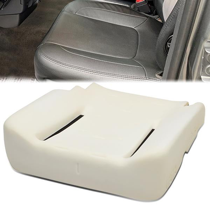 nan LOWER BOTTOM SEAT CUSHION - 04-05 DODGE RAM 1500, 2500, 3500 - DRIVER SIDE - WHITE