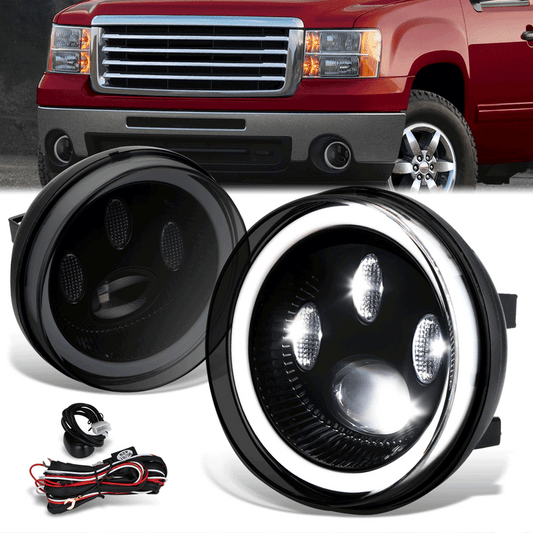 FAROS DE NIEBLA 07-14 GMC SIERRA 2500HD 3500HD / 07-13 GMC SIERRA 1500,SMOKE