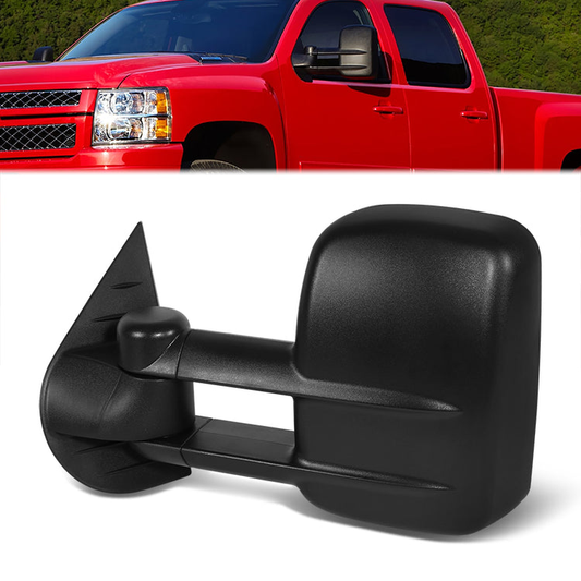 RETROVISOR MIRROR - OE STYLE - CHEVROLET SILVERADO 1500 07-13 - CHEVROLET SILVERADO 2500 07-13 - CHEVROLET SILVERADO 3500 07-13 - GMC SIERRA 1500 07-13 - GMC SIERRA 2500 07-13 - GMC SIERRA 3500 07-13 - WITH POWER WITH HEATED GLASS - DRIVER SIDE - PAINT TO