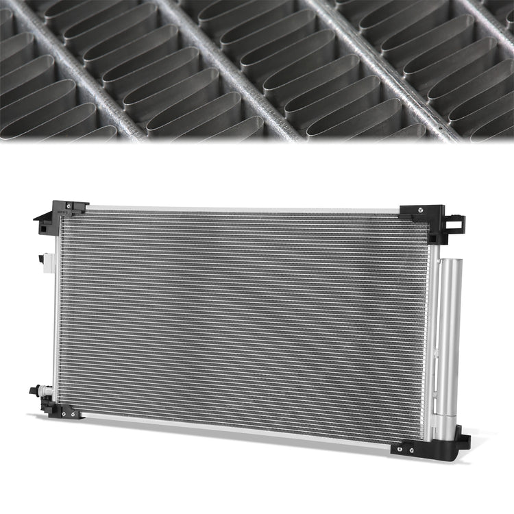 CONDENSADOR TOYOTA COROLLA HYBRID 2020-2022 / TOYOTA PRIUS 2016-2022 - ALUMINUM - SILVER