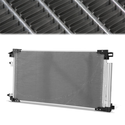 CONDENSADOR TOYOTA COROLLA HYBRID 2020-2022 / TOYOTA PRIUS 2016-2022 - ALUMINUM - SILVER