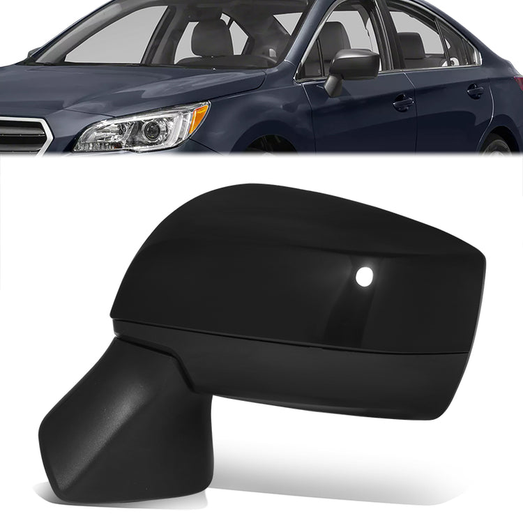 RETROVISOR MIRROR - OE STYLE - SUBARU LEGACY 15-17 - SUBARU OUTBACK 15-17 - WITH POWER - DRIVER SIDE - PAINT TO MATCH - BLACK