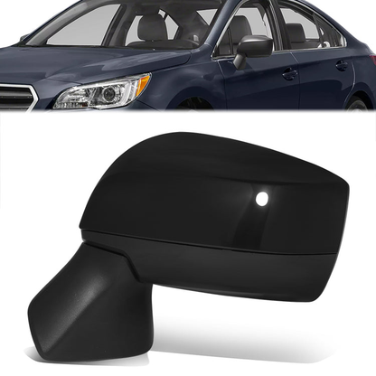 RETROVISOR MIRROR - OE STYLE - SUBARU LEGACY 15-17 - SUBARU OUTBACK 15-17 - WITH POWER - DRIVER SIDE - PAINT TO MATCH - BLACK