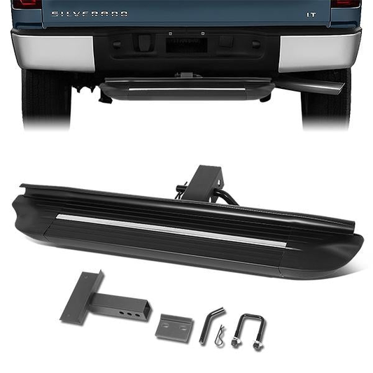 ESCALON TRASERO 4 INCH - 53CM - BLACK