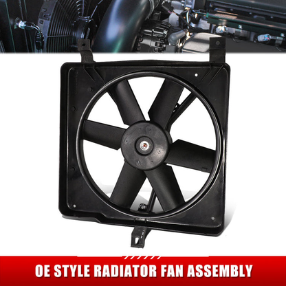 ABANICOS OE STYLE -CHEVROLET CAVALIER 1990-1994 / PONTIAC SUNBIRD 1990-1994 - 4 CYL WITH A/C