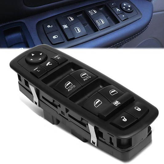 INTERRUPTOR ELEVADOR ELECTRICO 12-16 CHRYSLER TOWN & COUNTRY / 12-19 DODGE GRAND CARAVAN - DRIVER SIDE - BLACK