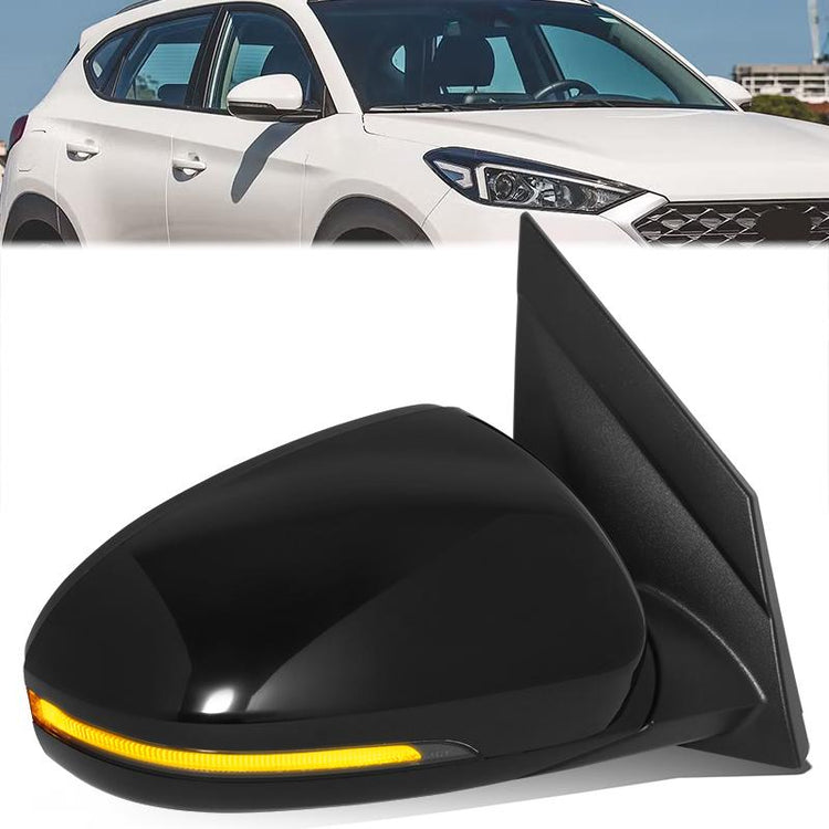 RETROVISOR MIRROR - HYUNDAI TUCSON 2019-2021 - WITH POWER - WITH HEATED GLASS - WITH BLIND SPOT - WITH TURN SIGNAL - OE STYLE - PASSENGER RIGHT SIDE