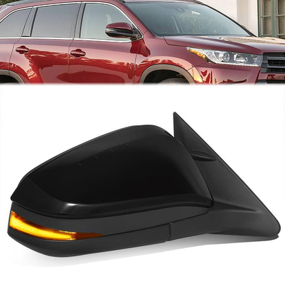 RETROVISOR MIRROR - TOYOTA HIGHLANDER 2018-2019 - WITH POWER WITH HEATED GLASS WITH SIGNAL WITH MEMORY WITH BLIND SPOT - OE STYLE - PASSENGER RIGHT SIDE