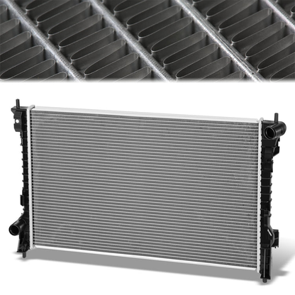 RADIADOR RADIATOR - OEM - FORD POLICE INTERCEPTOR SEDAN 2014-2019 / FORD SPECIAL SERVICE POLICE SEDAN 2014-2018 / FORD TAURUS 2010-2019 / LINCOLN MKS 2010-2016 - FITS 2.0L & 3.5L TURBO MODELS - WITHOUT ENGINE OIL COOLER - DPI 13307