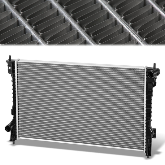 RADIADOR RADIATOR - OEM - FORD POLICE INTERCEPTOR SEDAN 2014-2019 / FORD SPECIAL SERVICE POLICE SEDAN 2014-2018 / FORD TAURUS 2010-2019 / LINCOLN MKS 2010-2016 - FITS 2.0L & 3.5L TURBO MODELS - WITHOUT ENGINE OIL COOLER - DPI 13307