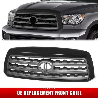 PARRILLA GRILLE - TY SQOIA 08-17/18-21/ GRILLE ASS'Y/ BLACK/GRAY/ W/SPORT PKG  (SR5)//PARTS.NO,TO1200330//OEM NO,531000C210C0