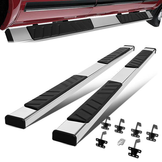 ESTRIBOS 5" - 19-20 DODGE RAM 1500 - CREW CAB - CHROME / BLACK