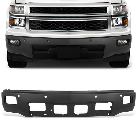 DEFENSA 14-15 CHEVROLET SILVERADO 1500 - FITS MODELS WITH FOG LAMPS & PARKING AID SENSORS - BLACK