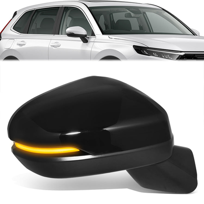 RETROVISOR MIRROR - OE STYLE - HONDA CR-V 23-24 - WITH POWER WITH HEATED WITH SIGNAL WITH BLIND SPOT - PASSENGER SIDE - PAINT TO MATCH - BLACK