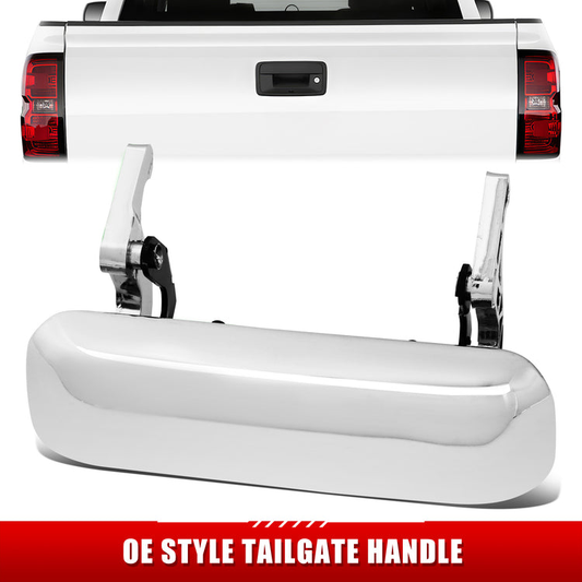 MANIJA DOOR HANDLE COVERS - 98-11 FORD RANGER - ABS PLASTIC / STAINLESS STEEL - CHROME