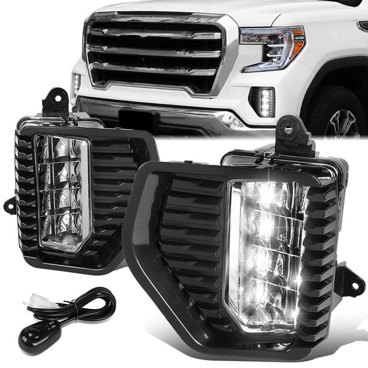 FAROS DE NIEBLA 19-22 GMC SIERRA 1500 - CLEAR