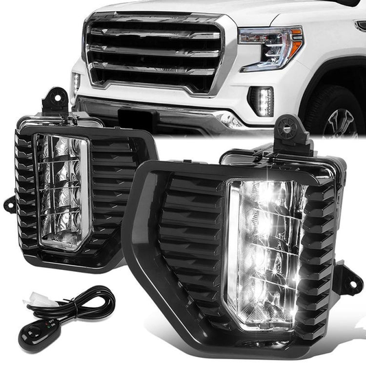 FAROS DE NIEBLA 19-22 GMC SIERRA 1500 - CLEAR