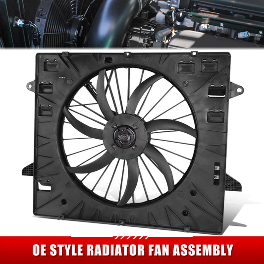 ABANICOS OE STYLE -BUICK ENCLAVE 2018-2020 / CHEVROLET TRAVERSE 2018-2020 3.6L - W/ HEAVY DUTY COOLING - W/ TOWING PACKAGE