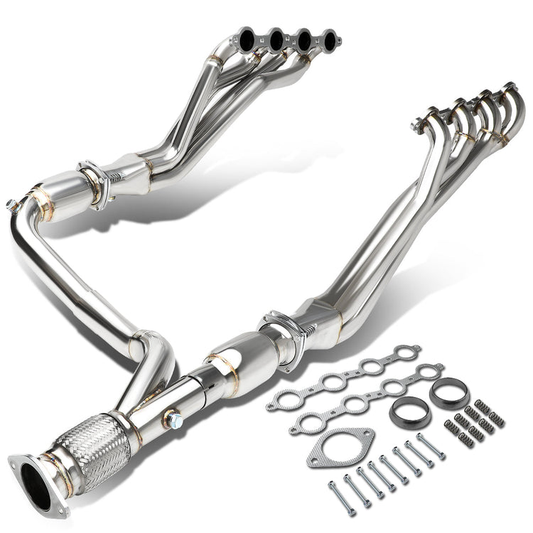 HEADERS STAINLESS STEEL - 06-09 CHEVY TRAILBLAZER SS 6.0L + Y-PIPE
