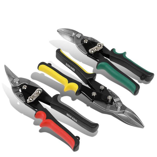 HERRAMIENTAS DNA LOGO - 3PCS - 10" - BUILT IN THUMB LOCK - BLACK / RED, BLACK / YELLOW, BLACK / GREEN