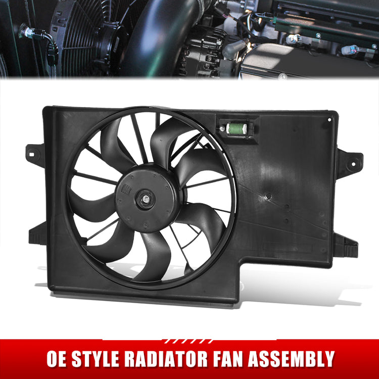 ABANICOS OE STYLE -FD FOCS '08-'11(45D) RAD.COOLING FAN ASS'Y (WRESISTOR)